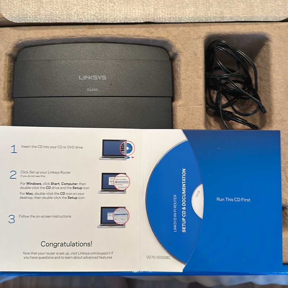 Linksys N300 wireless router - Picture 6 of 6